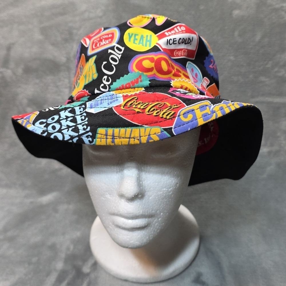 Coca-Cola Bucket Hat All‎ Over Print Reversible